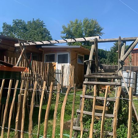 Blockhausvermietung Vor dem Gröperntor Quedlinburg Exterior foto