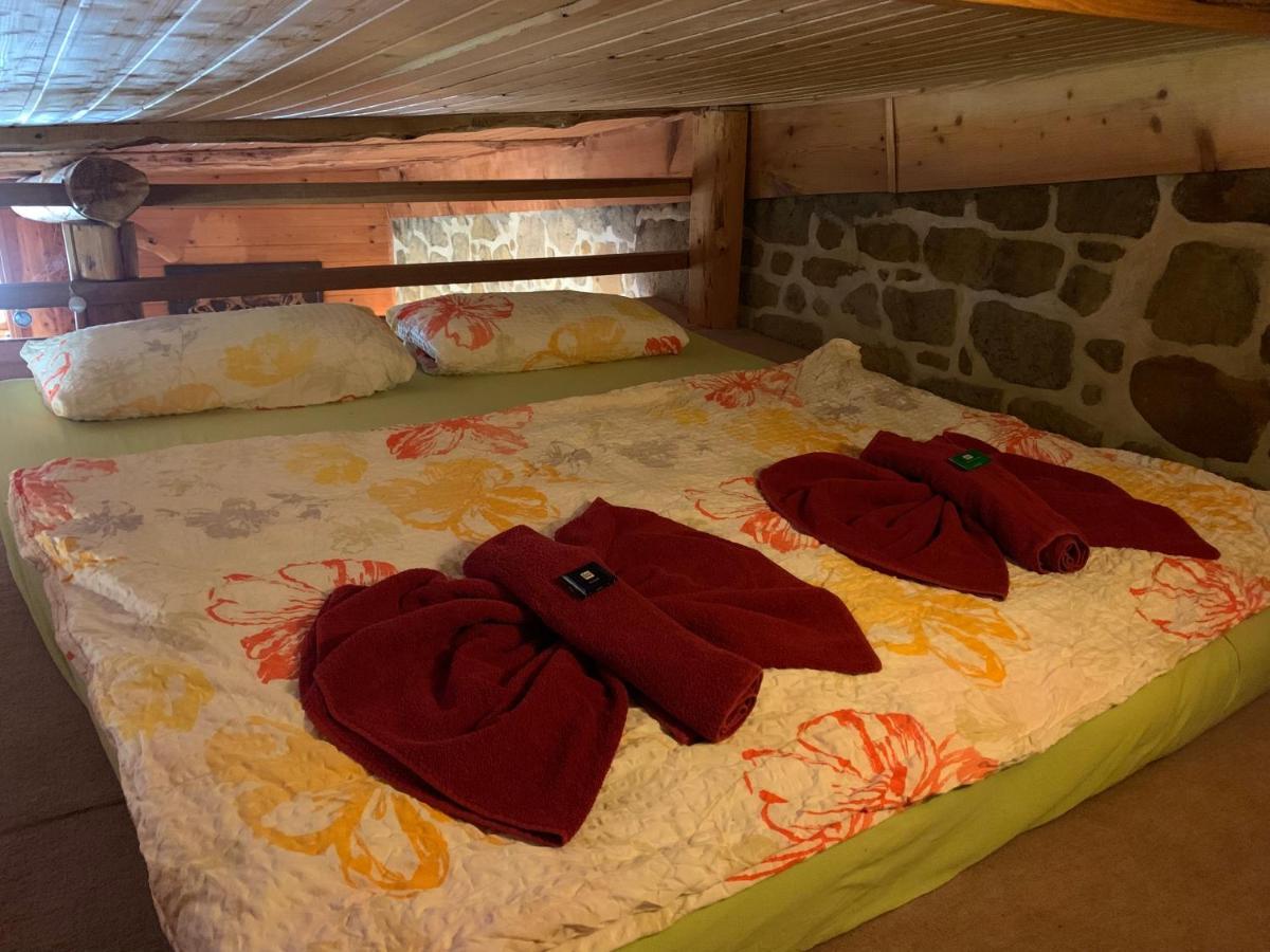 Blockhausvermietung Vor dem Gröperntor Quedlinburg Exterior foto