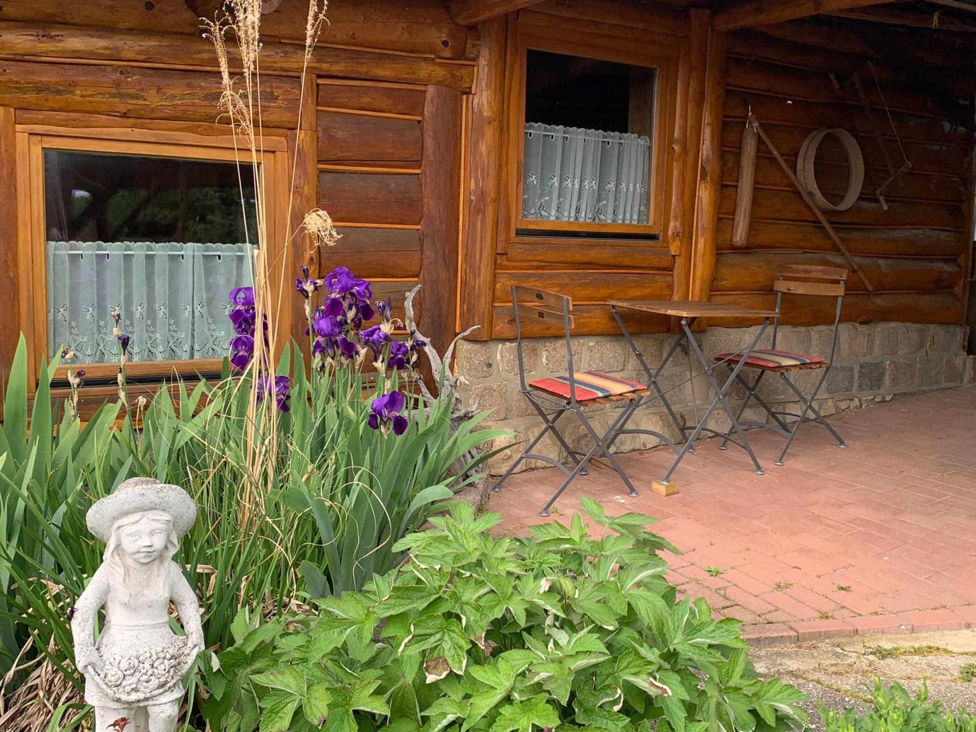 Blockhausvermietung Vor dem Gröperntor Quedlinburg Exterior foto